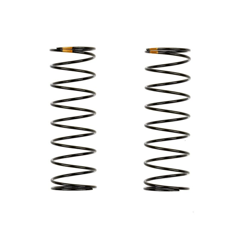 Team Associated 13mm Rear Shock Springs, Orange 2.5 Lb/In, L61, 9.0t, 1.2d / AE91958