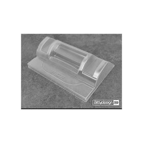 Bittydesign P10R clear wing replacement, extra Hard 1,5mm / BDRX-P10RWXH