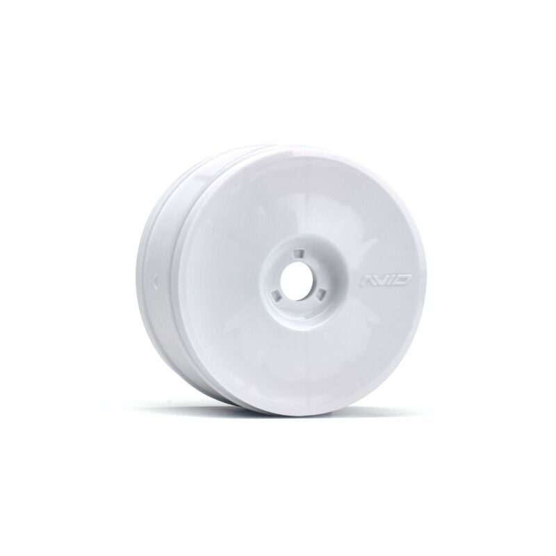 Avid RC Truss 8th Wheel V2 | White | 2 pairs / AV1114-WHT