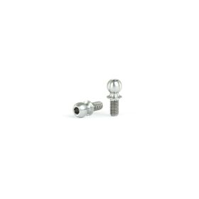 Avid RC 4.9x6mm Titanium Ball Stud | 2 pack / AV1027-49-TI-6