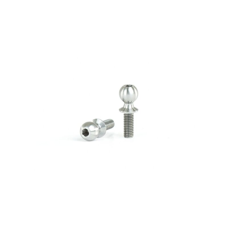 Avid RC 5.5x8mm Titan Ball Stud | 2er-Pack / AV1027-55-TI-8