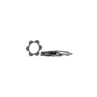 Avid RC 8th Hex Track Width Spacers | 0.5mm Carbon | 5 pack / AV1049-17-05