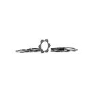 Avid RC 8th Hex Track Width Spacers | Carbon | Set / AV1049-17-SET