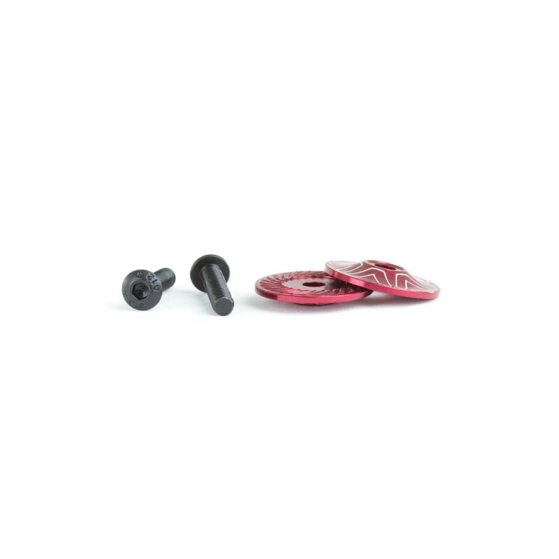 Avid RC 8th Wing Mount Buttons | Red / AV1805-RED