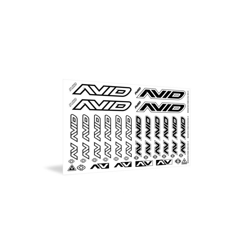 Avid RC Avid Sticker Sheet / AV-1