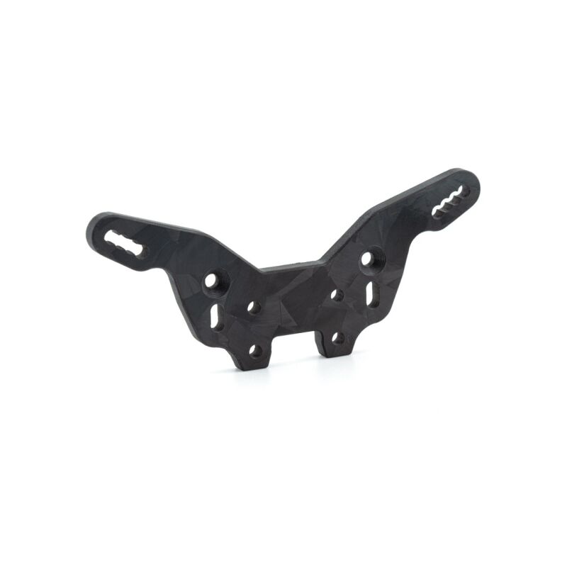 Avid RC LD3 Forged Carbon Shock Tower | -3mm | Rear / AV10227-R