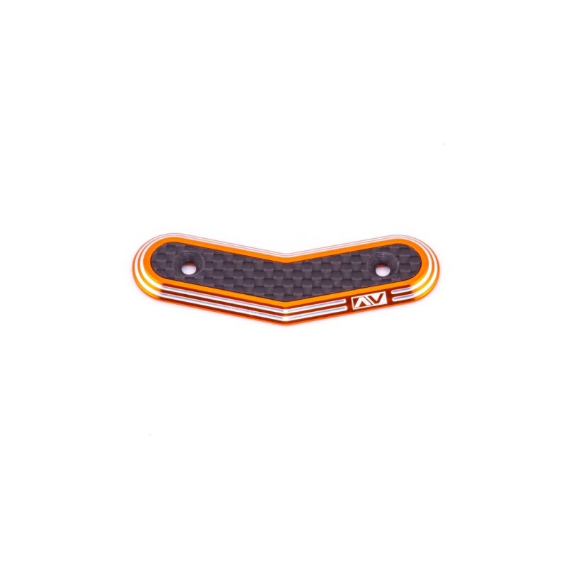 Avid RC Ringer Hybrid 8th Wing Button | Associated | Orange / AV1854-AE-ORG