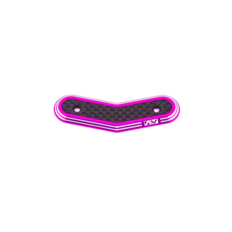 Avid RC Ringer Hybrid 8th Wing Button | Mugen | Pink / AV1854-MUG-PINK
