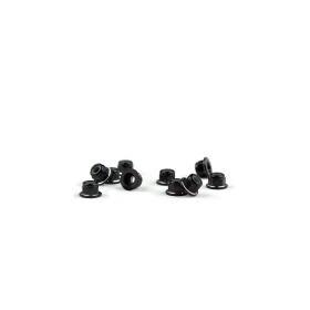 Avid RC Ringer Locknut | M3 Flanged | Black | 10 Pack /...