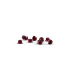 Avid RC Ringer Locknut | M3 Flanged | Red | 10 Pack / AV10100-RED