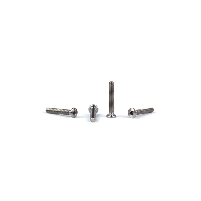 Avid RC Titanium Flutton Screws | (4) M3x18 / AV10066-18