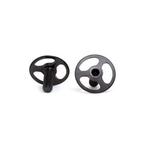 Avid RC Triad Titanium Wing Screws | Black / AV1067-B