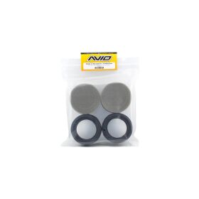 Avid RC Sweeper 2.2" Rear Carpet Tire (A3 Medium Green) / AV3000-A3