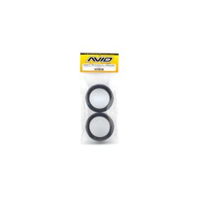 Avid RC Guardian 2.2" Slim Front Carpet Tire (A4 Soft Red) / AV3001-A4