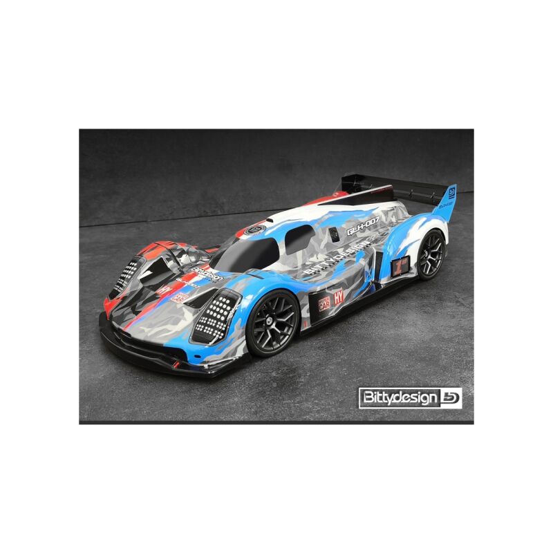 Bittydesign GLH-007 1:10 LMH Karosserie 190 mm klar / BDLMH-190GLH