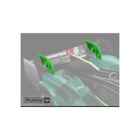 Bittydesign Aesthetic Flügel-Finnen für AMR10 LMH Karosserie 2 Stück / BDLMH-AMR10ACC
