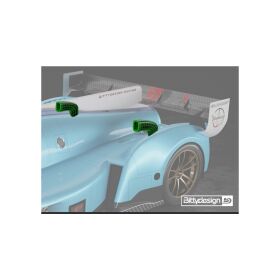 Bittydesign Aesthetic Air intake (2pcs) for GLH-007 LMH body / BDLMH-GLHACC