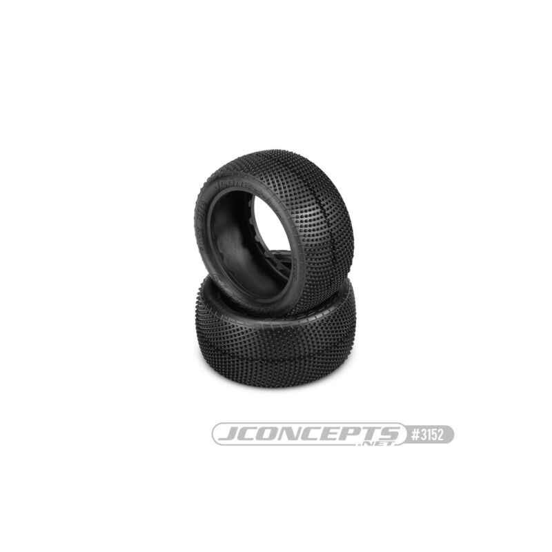 JConcepts Fuzz Bite LP 2.2" Buggy-Hinterreifen, Purple/Soft-Mischung (lila), mit Einlagen / JCO3152-011