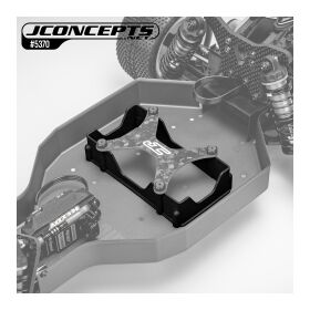 JConcepts RC10 Factory Team battery box, 3D print - black / JCO5370