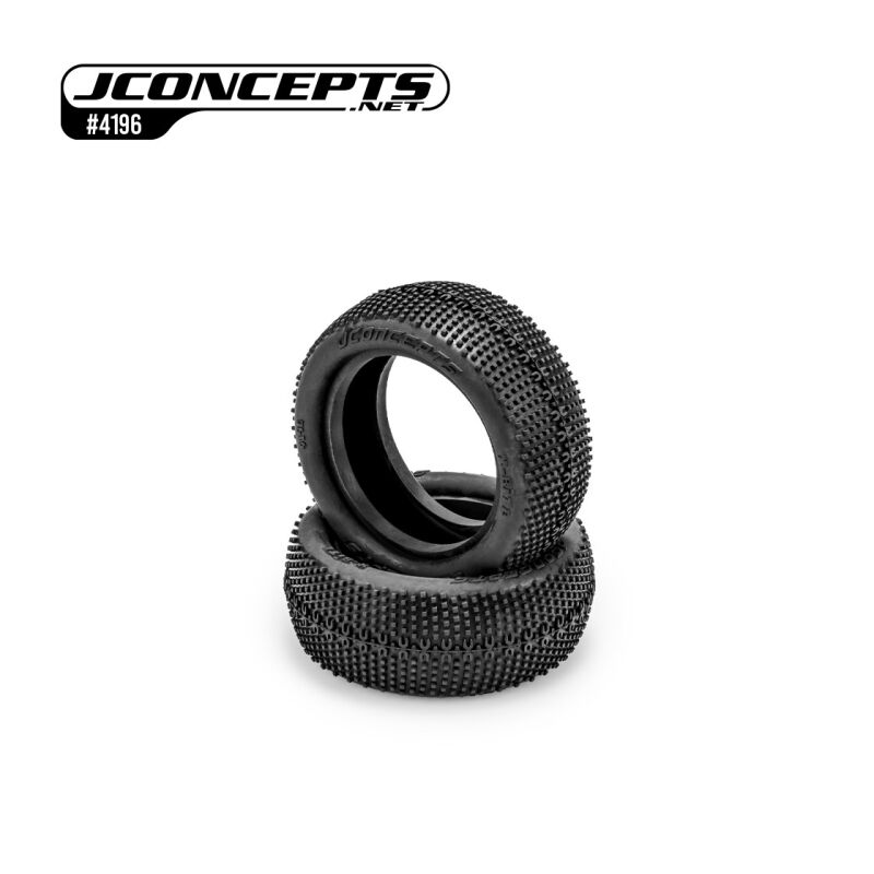 JConcepts X-Bite - green compound, (Fits - 2.2" 4wd front buggy wheel) / JCO4196-02