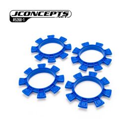 JConcepts Monster Truck Reifen-Montagebänder blau, 4...