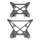 Team Associated Rival MT10 Factory Team Shock Tower Set, Gray / AE25888