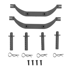 Team Associated Rival MT10 Factory Team Body Mount Set,...