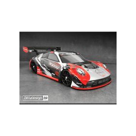 Bittydesign P-G3TR 1:8 GT Karosserie 360 mm LWB klar, Hard Weight 1.5 mm / BDGT8-PG3TRLWH