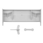 Team Associated RC8B4.2 FT High Downforce Wing, White / AE81701