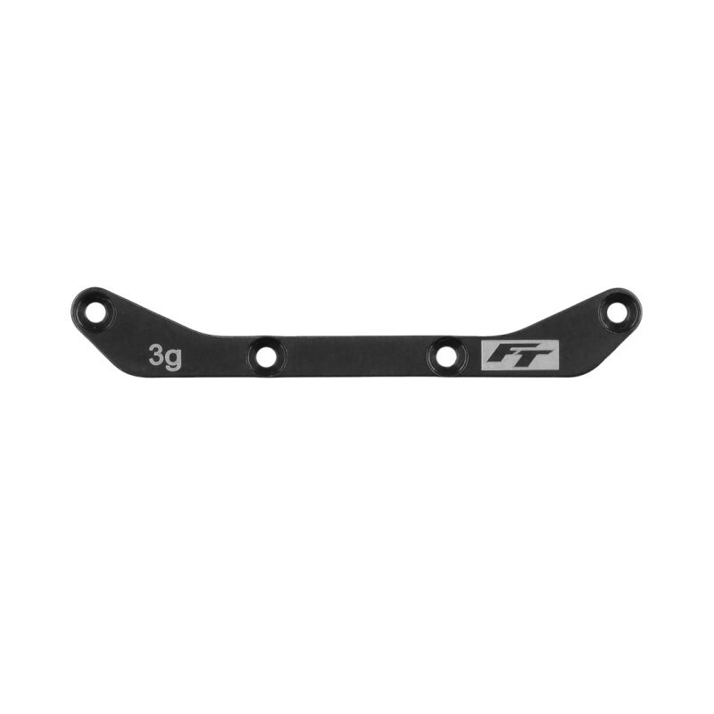 Team Associated RC28R FT Lower Pod Plate, Steel / AE21630