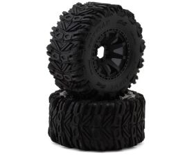 UpGrade RC DirtClaw 2.9 Reifen belted / Felgen schwarz...