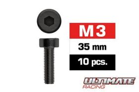 Ultimate Racing Schrauben - Zylinderkopf - Sechskant (Allen) - M3