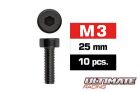 Ultimate Racing Schrauben - Zylinderkopf - Sechskant (Allen) - M3