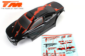 Team Magic Karosserie - Monster Truck - Fertig lackiert - E6 Trooper - Weiss