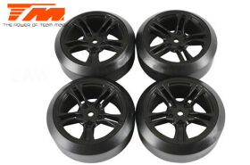 Team Magic Reifen - 1/10 Drift - montiert - 5 Spoke...