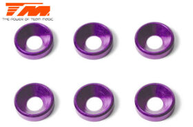 Team Magic Scheiben - Konisch - Aluminium - violett