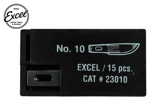 Excel Werkzeug - Messer Klinge - #10 Curved Edge Klinge - Fits: K1, K3, K17, K18, K30, K40 Handles