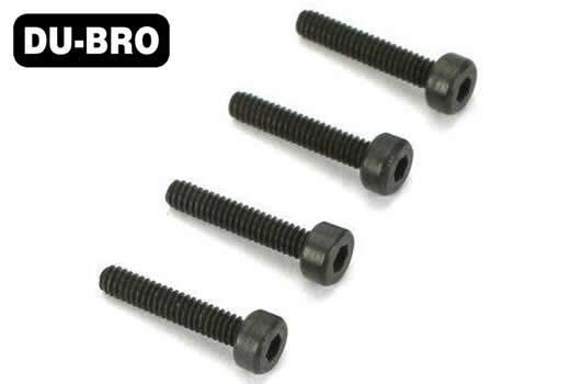 DU-BRO Schrauben - x 25 Socket-Head Cap Schrauben (4 Stk. per package)
