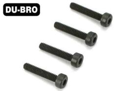 DU-BRO Schrauben - x 25 Socket-Head Cap Schrauben (4 Stk. per package)