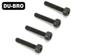 DU-BRO Schrauben - x 25 Socket-Head Cap Schrauben (4 Stk. per package)