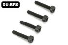 DU-BRO Schrauben - x 25 Socket-Head Cap Schrauben (4 Stk. per package)