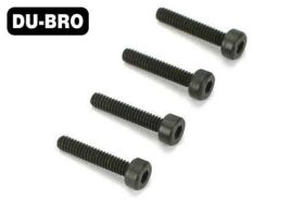 DU-BRO Schrauben - x 4 Socket Head Cap Schrauben (4 Stk. per package)