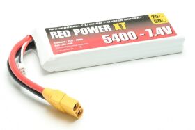 RED POWER LiPo Akku XT 5400