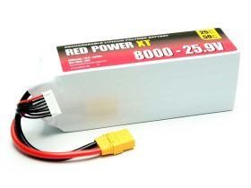 RED POWER LiPo Akku XT 8000