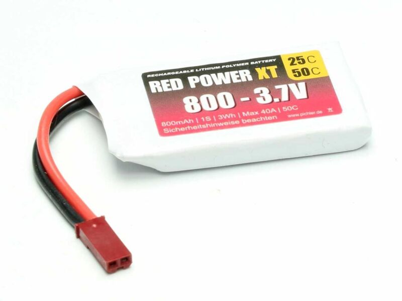 RED POWER LiPo Akku XT 800