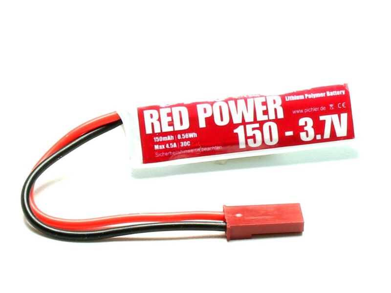 RED POWER LiPo Akku XT 150