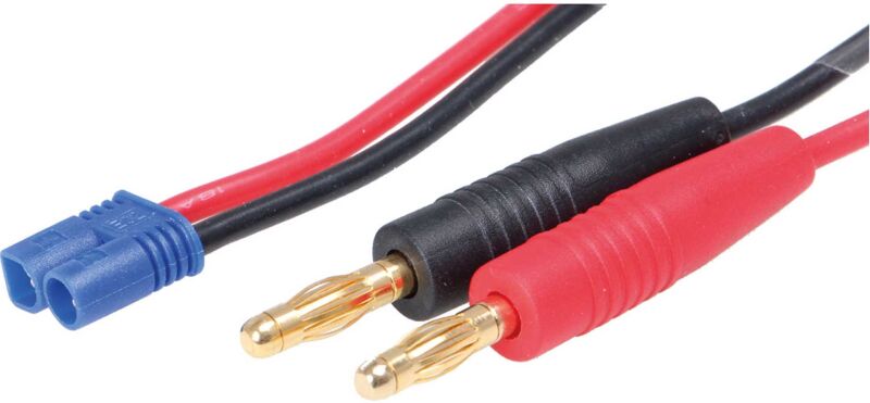 Robbe Modellsport Ladekabel EC (CT) Stecksystem mit Bananenstecker