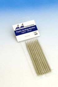 Albion Alloys Sandpapierfeile Rund Spitz Körnung VE8