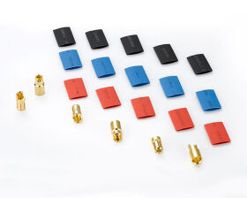 Hobbywing Goldkontakt Steckverbindung je 3 x Stecker Buchse