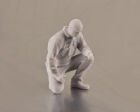 Krick Figur Arbeiter kniehend 3 D Resin 1